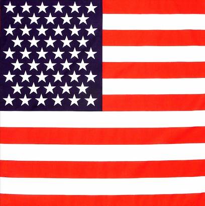 bandana flaga USA