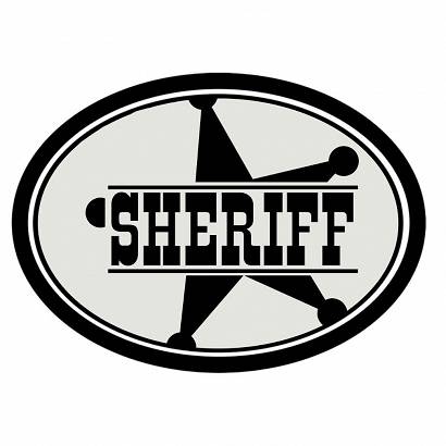 naklejka SHERIFF
